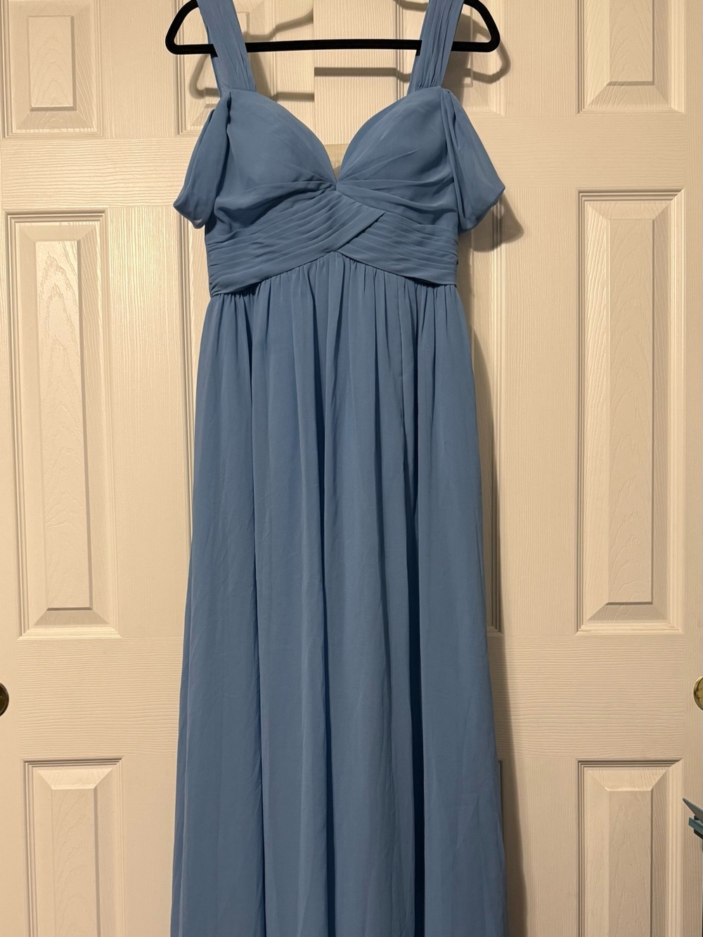 Azazie Dusty Blue formal event Maxi Dress